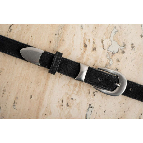 Cinto Hebilla Rectangular Negro