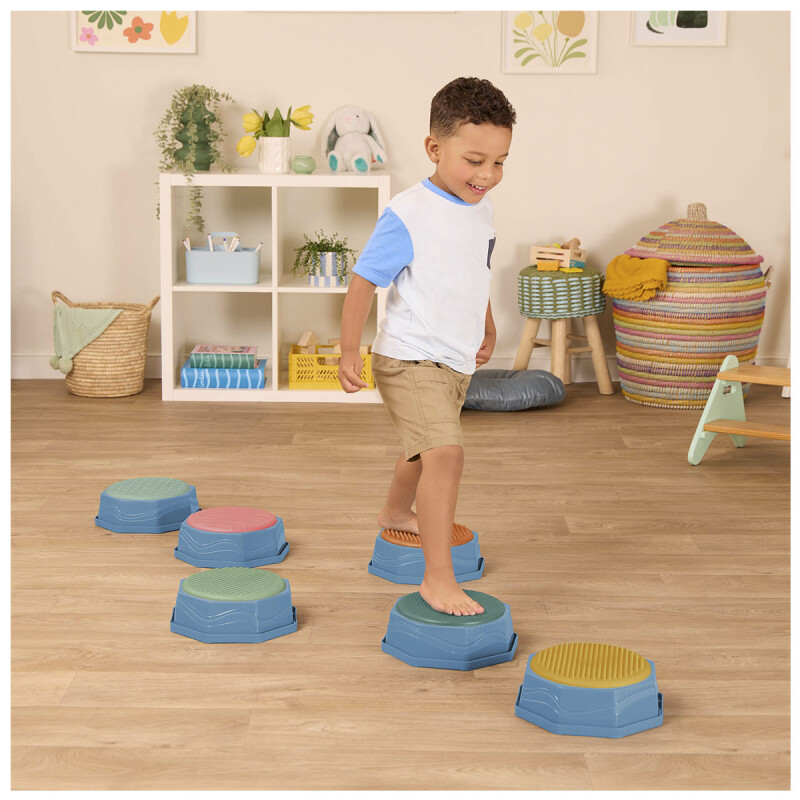 Step sensoriales para equilibrar y saltar B. Toys Step sensoriales para equilibrar y saltar B. Toys