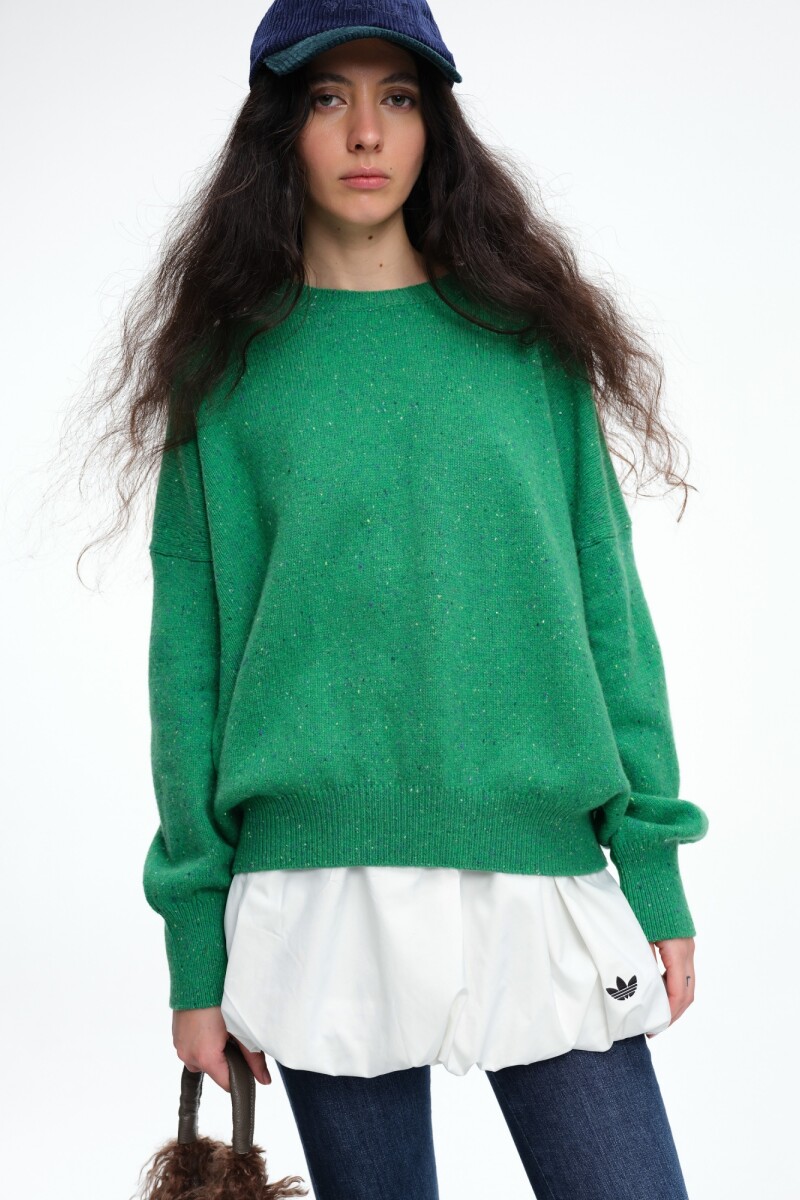SWEATER CREW Verde