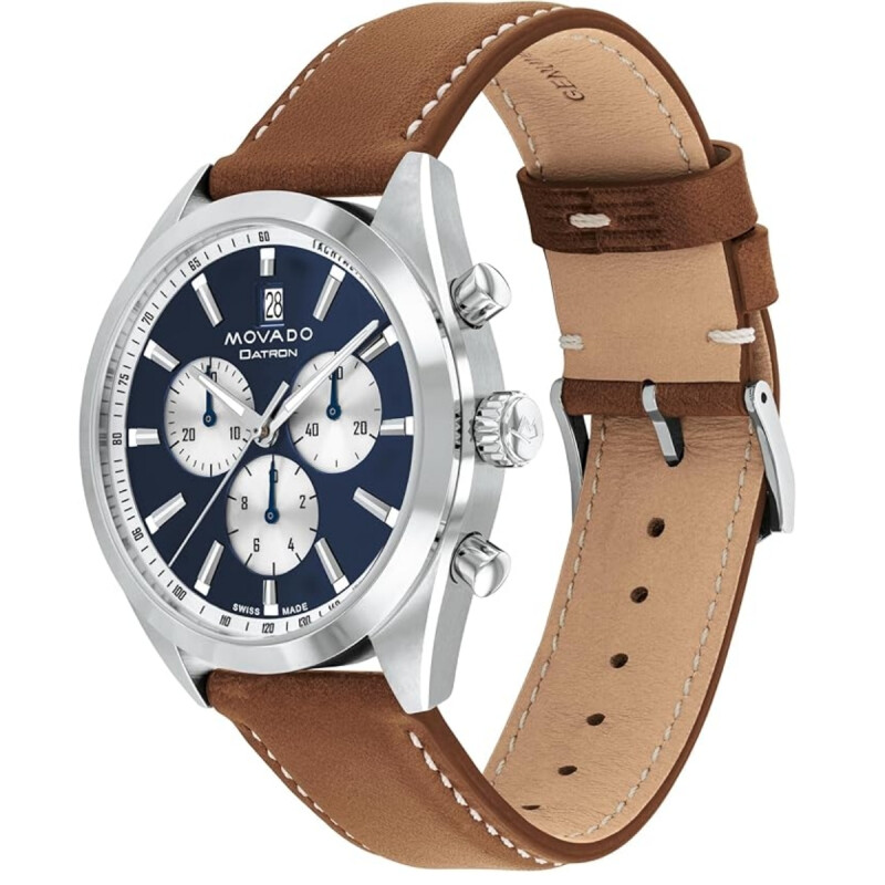 MOVADO HOMBRE HERITAGE , CRONOGRAFO , CALENDARIO FECHADOR , MOVIMIENTO SUIZO , DOS AÑOS DE GRANTIA 22m3650181
