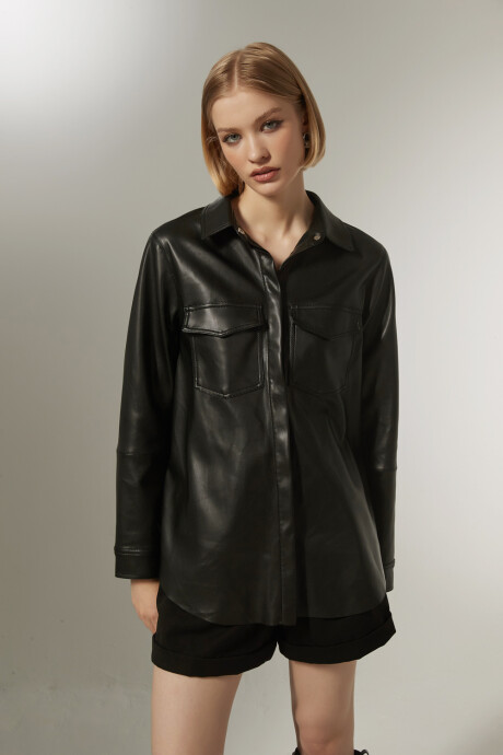 Sobrecamisa Nawah Negro