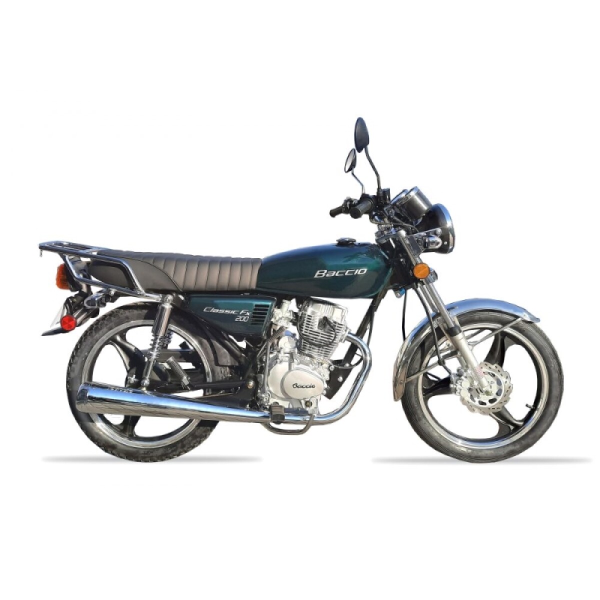 Moto Baccio Calle Classic Fx 200cc - Verde 