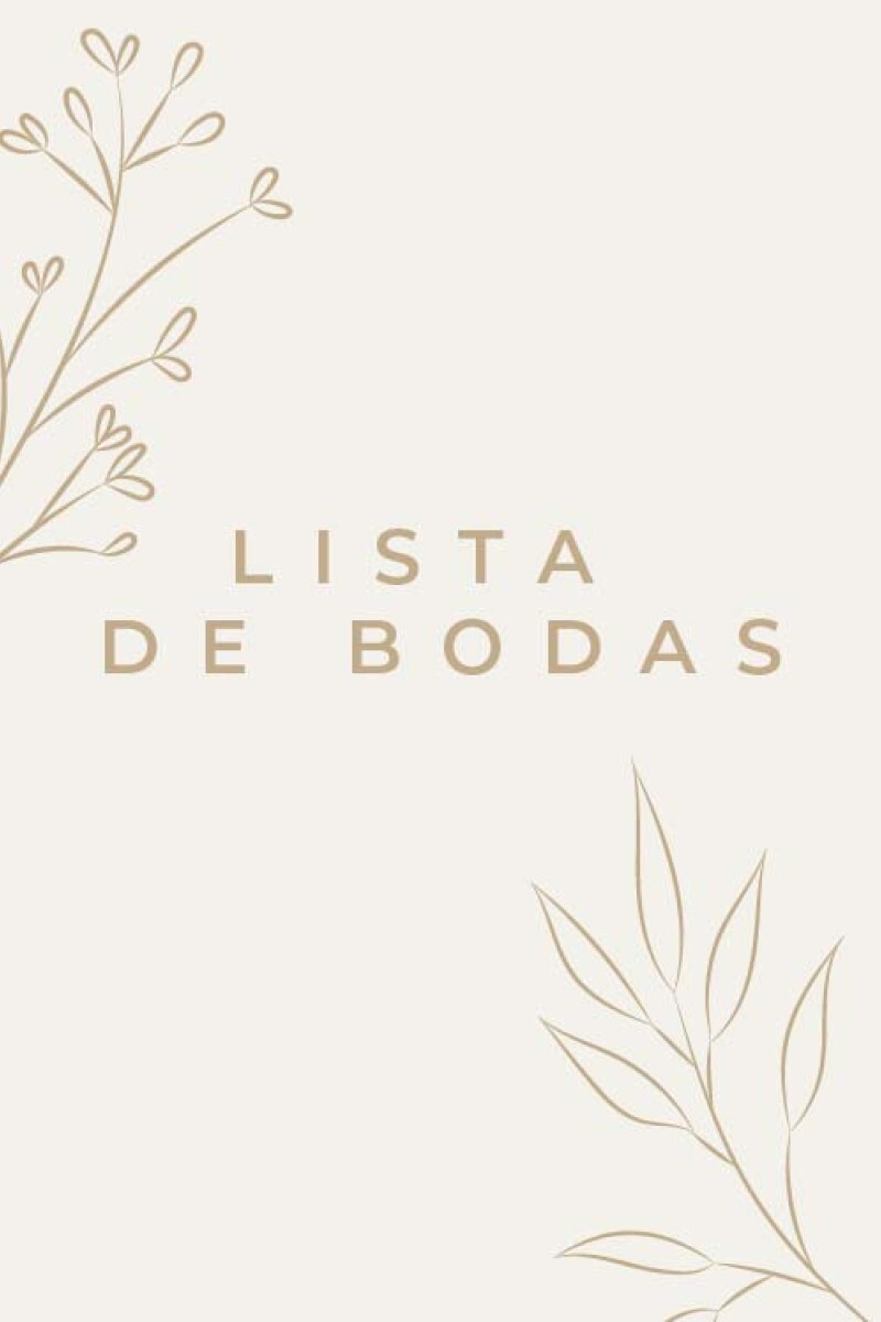 Lista de Bodas