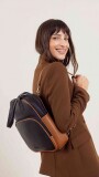 MOCHILA CLARA NEGRO Y SUELA