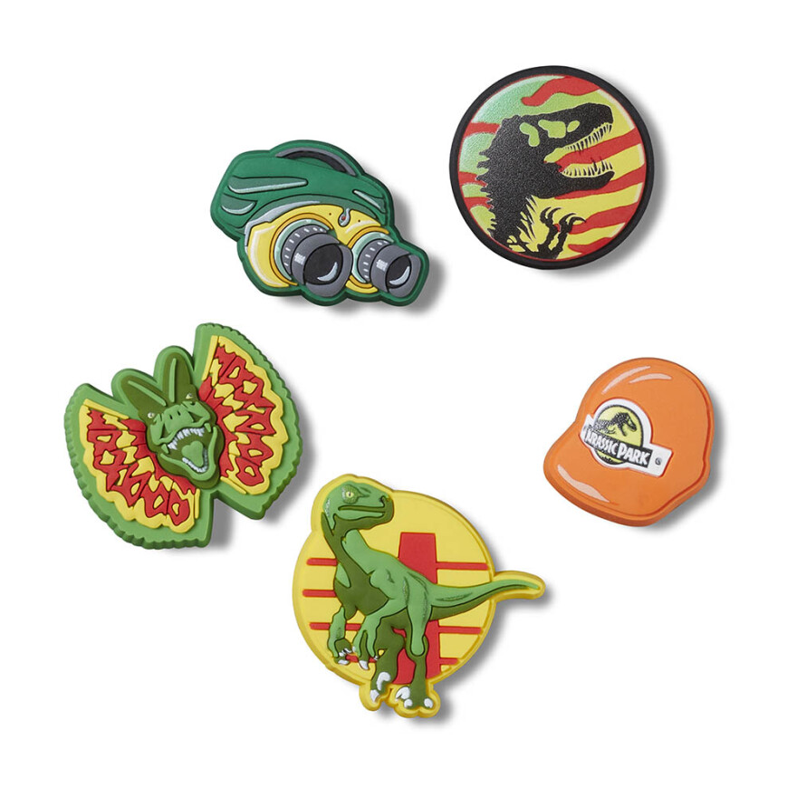 Jibbitz Jurassic Park Pack 5 Multicolor