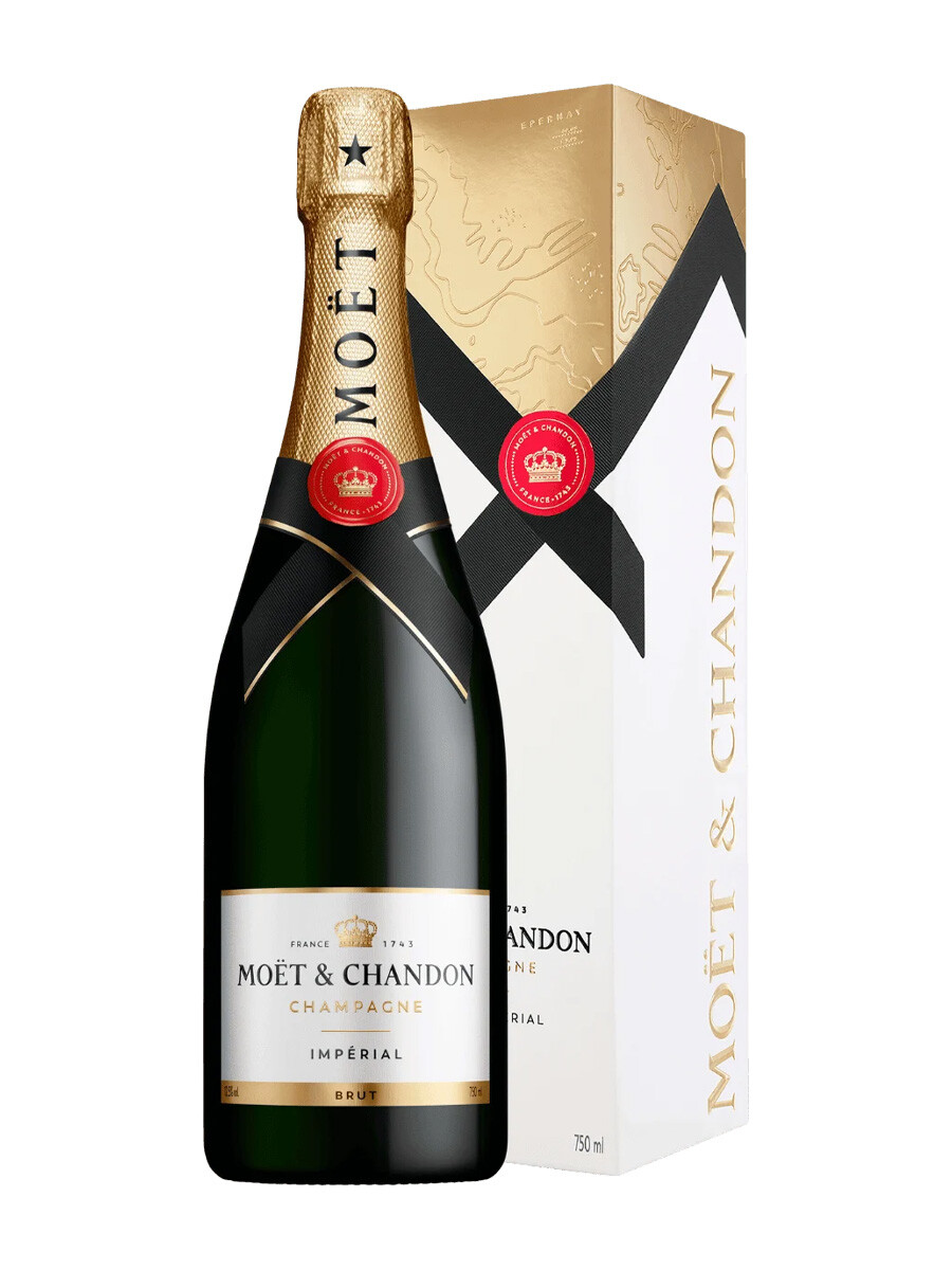 Champagne Möet Brut Imperial Con Estuche 750 ml 