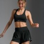 Short Running Aero Hi-Rise2-in-1 3InchShort Mujer Black/silver Reflective