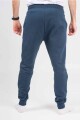 PANTALON HERING UNISEX C/PUÑO C/FELPA E509 Azul