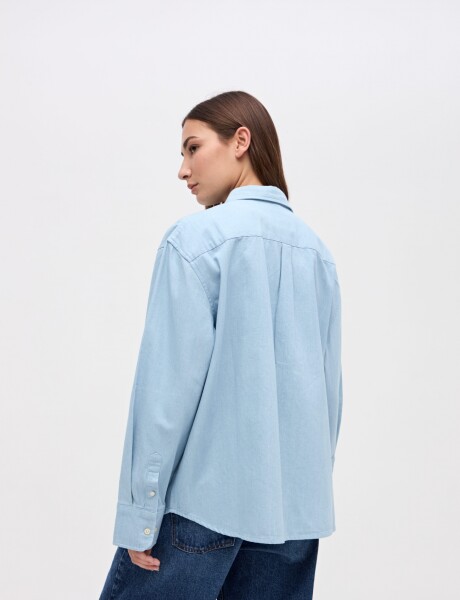 Camisa Minka Light Blue