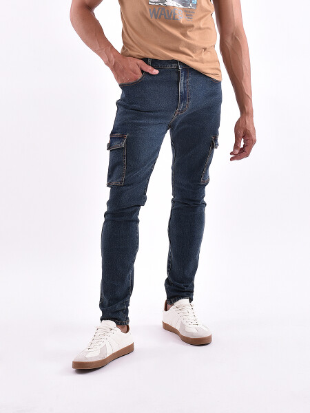 JEAN SLIM TENAX AZUL