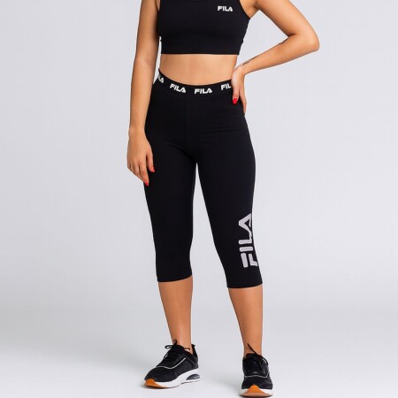CALZA PESCADORA CAPRI MUJER TRAING ELASTIC II FILA NEGRO
