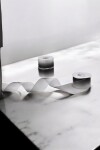 Cinta organza degrade - 23 mts NEGRO