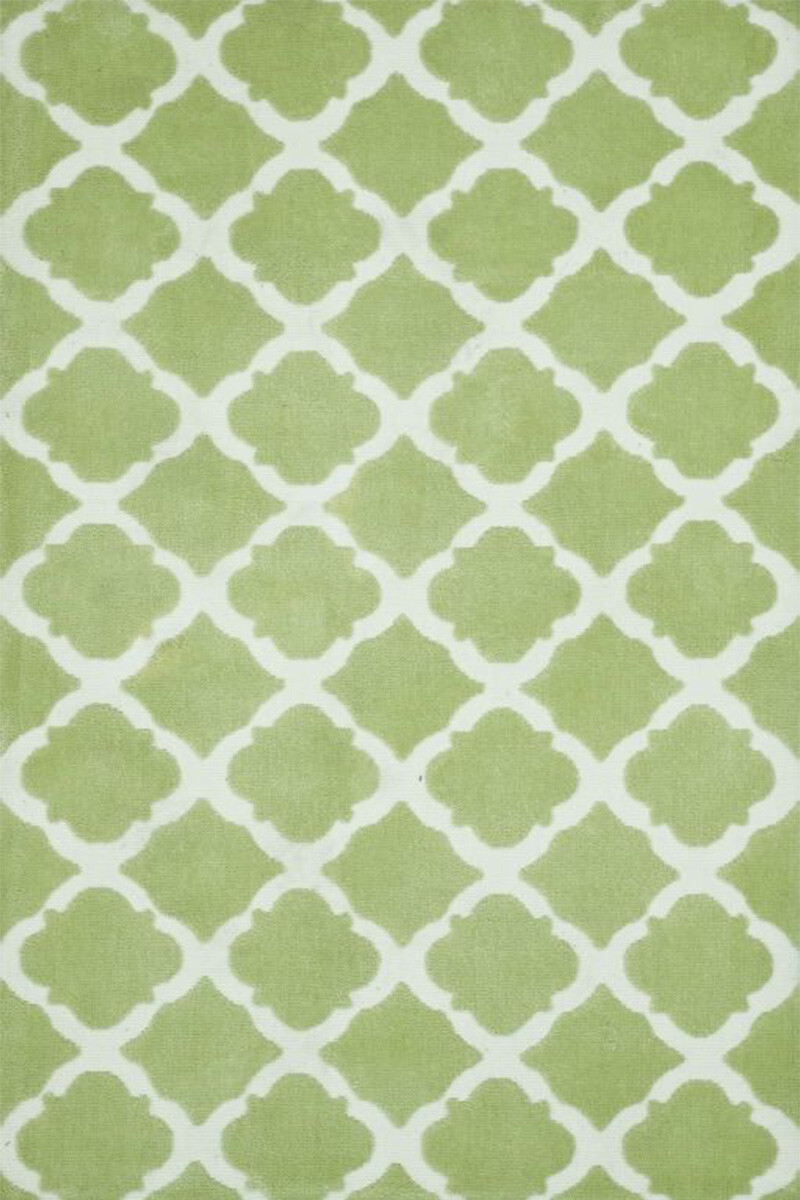 PIPER ALFOMBRA PIPER DIAMOND GREEN 91X152 CM