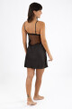 Camisón moss Negro