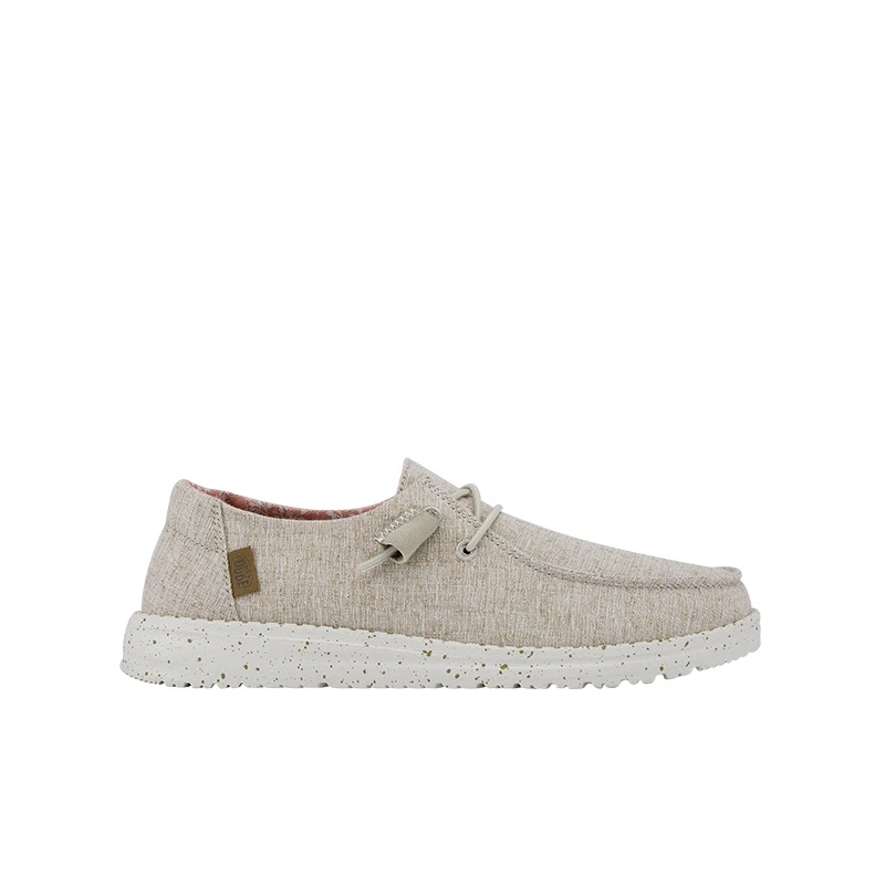 Zapatos Hey Dude Wendy Chambray Blanco