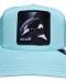 Gorra Goorin Bros Trucker Baseball - The Killer Orca Verde Agua
