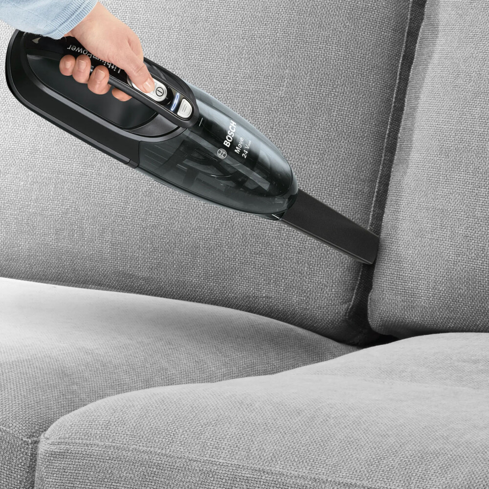 ASPIRADORA DE MANO BOSCH INALAMBRICA NEGRO BHN24L LITHIUM