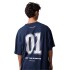 T-SHIRT METIL XS-XXL NAVY