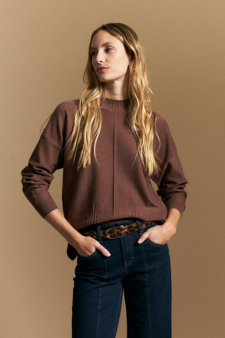 POLERA CASIOS Marron