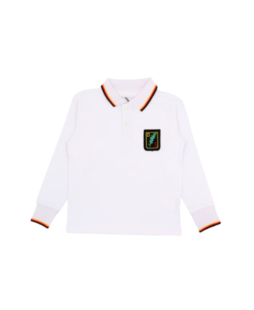 Remera Polo M/L SEC - Blanco 