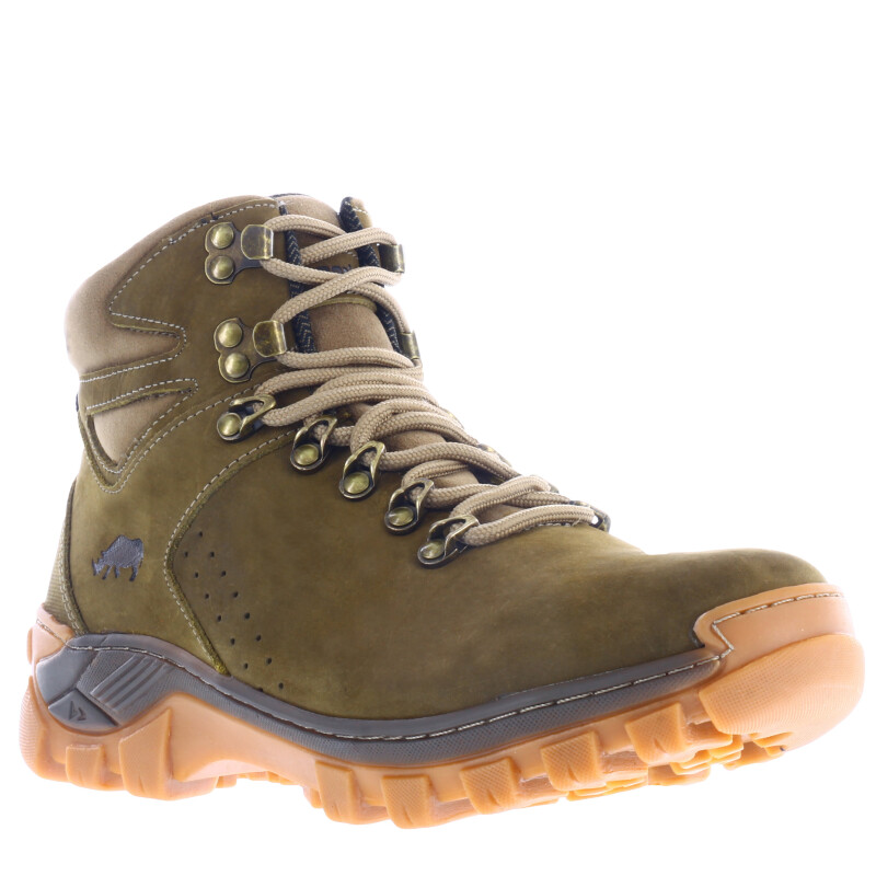 Bota de Hombre Branch Casual Marrón Cemento (Nobuk)