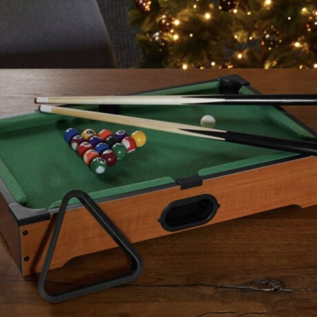 Mini mesa de juguete de pool y billar portátil Mini mesa de juguete de pool y billar portátil