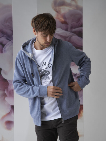 FLEECE HUNTER 4.0 AZUL PIEDRA