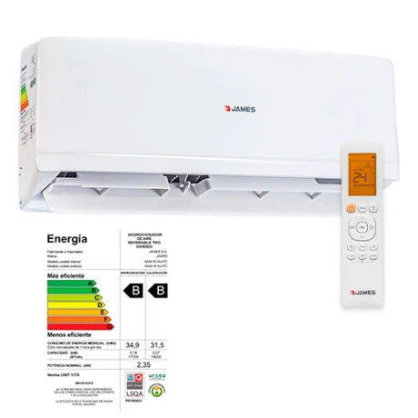 Aire Acondicionado James 18.000BTU AAM-18 Au-fc 001