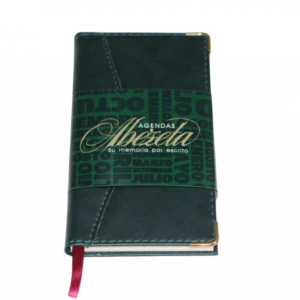 AGENDA ABEZETA POCKET 323 CCM COLOR VERDE