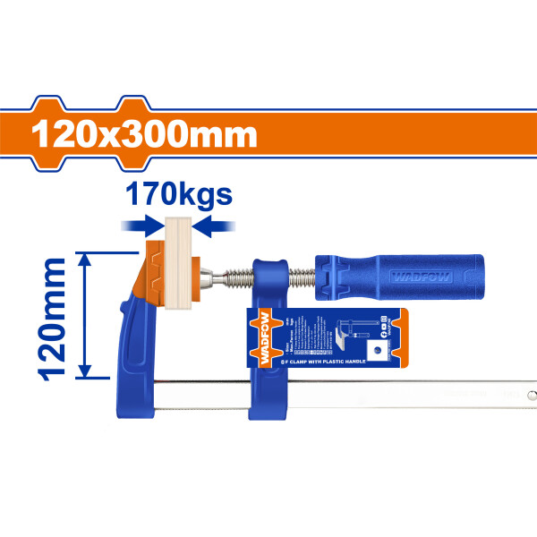PRENSA F 120X300MM WADFOW PRENSA F 120X300MM WADFOW
