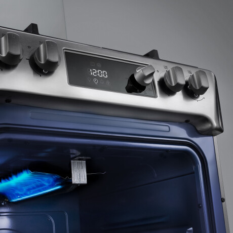 COCINA GAS INDURAMA INOX GRIS IBIZA ZÁFIRO