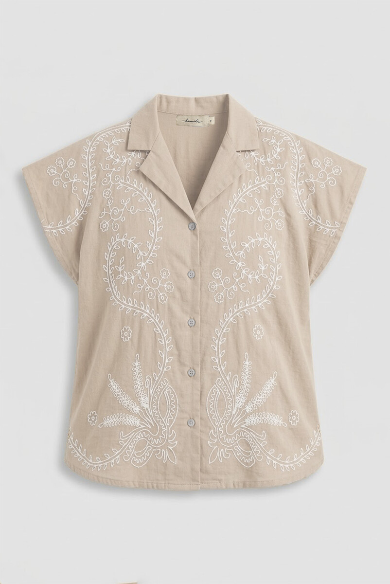 CAMISA FRANCISCA - BEIGE 