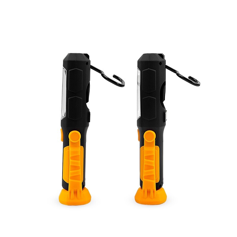 DINGQI LINTERNA DE TRABAJO LED 2EN1 BATERIA C/GANCHO BASE GI Dingqi Linterna De Trabajo Led 2en1 Bateria C/gancho Base Gi