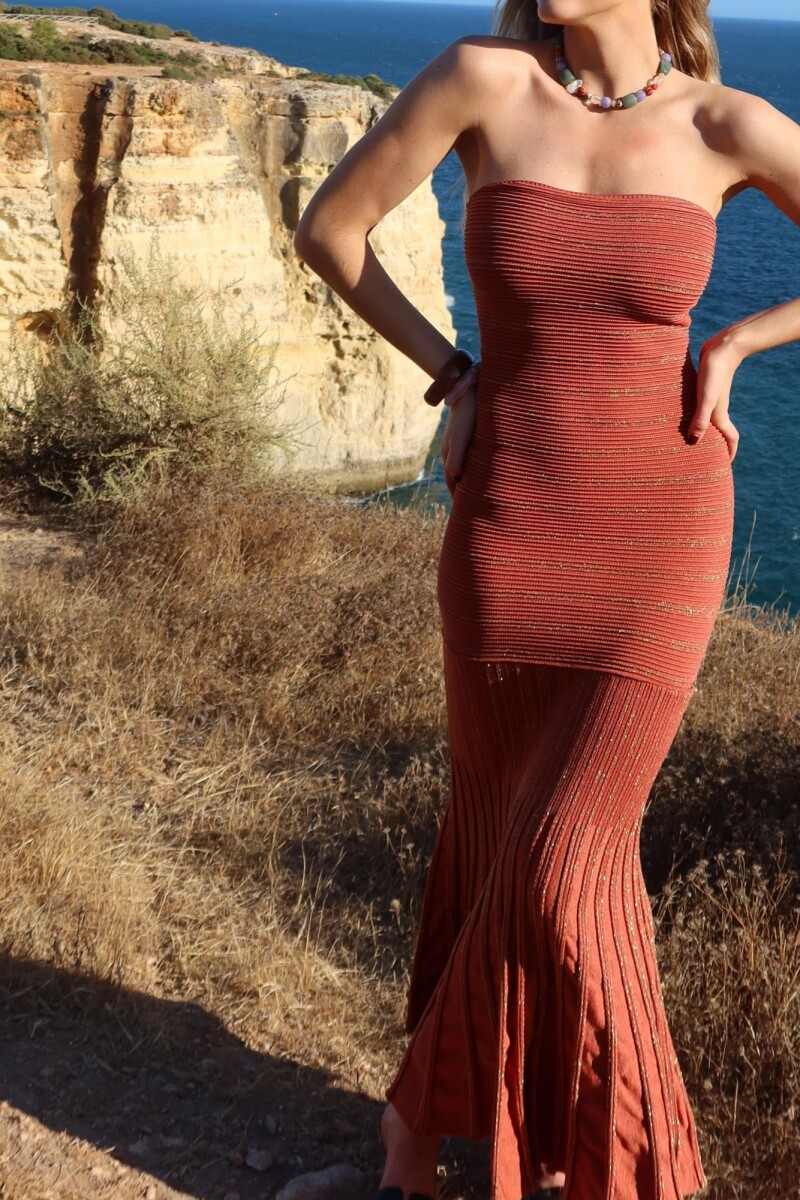 Preorder - Vestido Ribeira SS27 - Chilli 