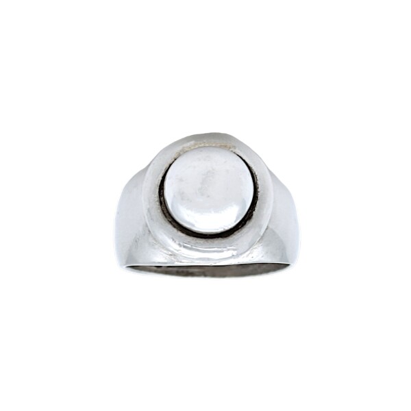 Anillo Media esfera-Plata 925-Sin piedra-AN3626 sinpiedra