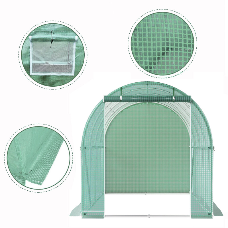 Invernadero Ecodrop con Filtro UV 400x300x200cm Invernadero Ecodrop con Filtro UV 400x300x200cm