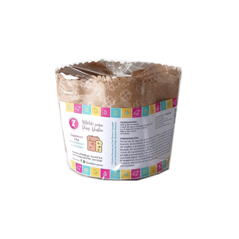 Molde Pan Dulce 700 g x5 Molde Pan Dulce 700 g x5