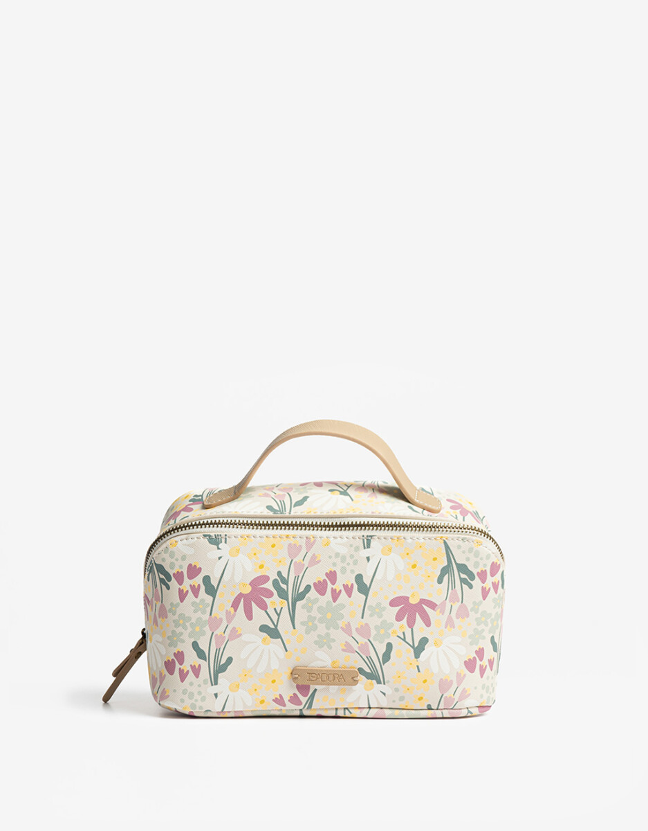 Portacosméticos Flores 