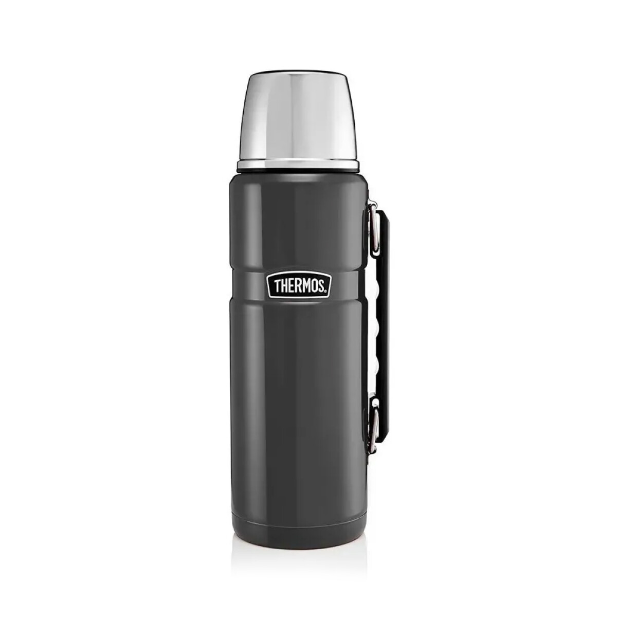 Termo Acero 1.2 Lts Marca Thermos King - Gris 