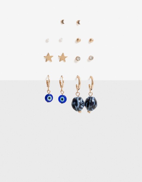 Aros Sets Metal Bijou Set Metal - Dorado