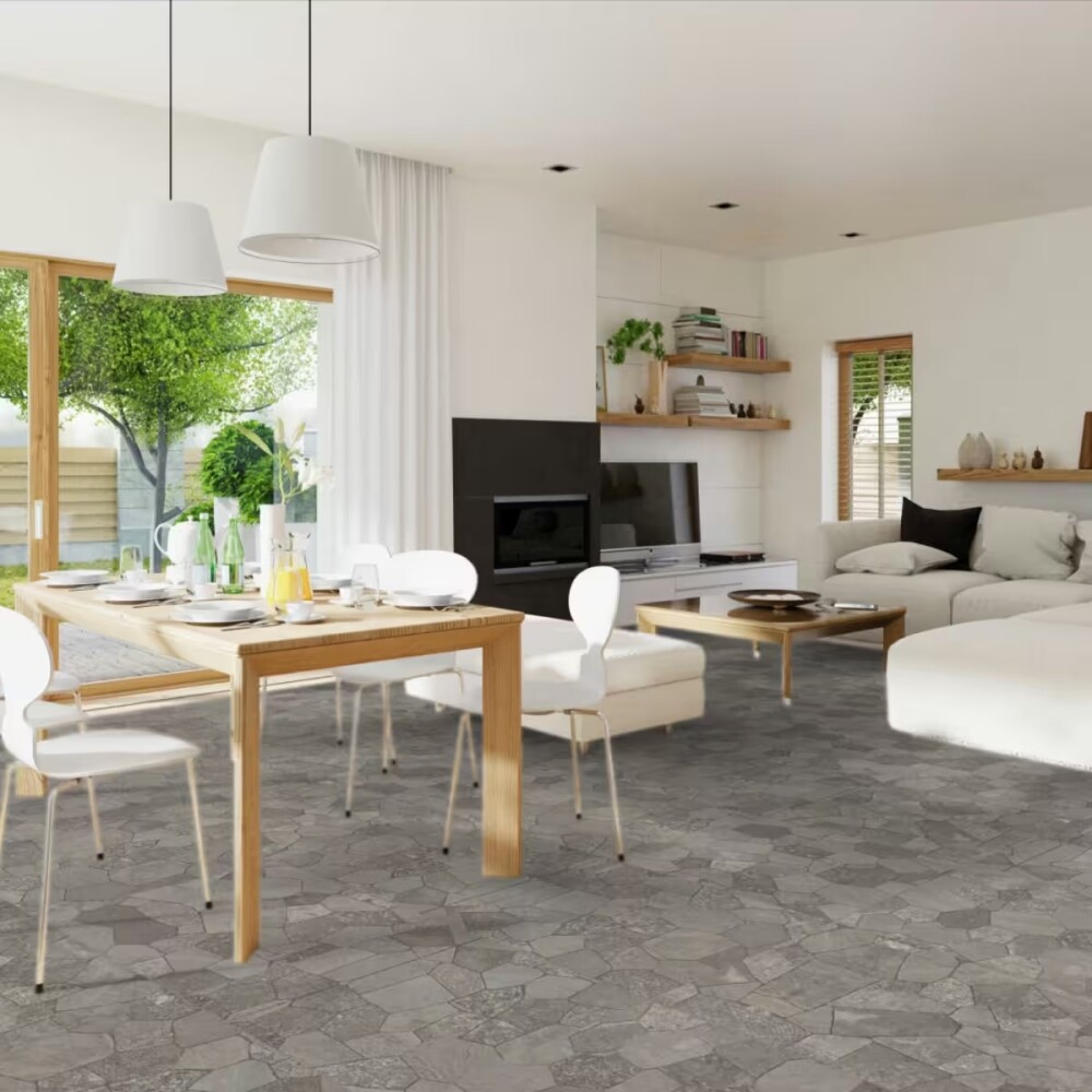 Cerámica Pedraza Grey 60x60 cm Antideslizante Cerámica Pedraza Grey 60x60 Cm Antideslizante