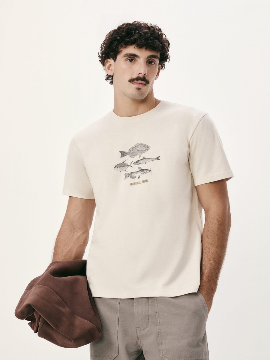 T-SHIRT MM - BEIGE 