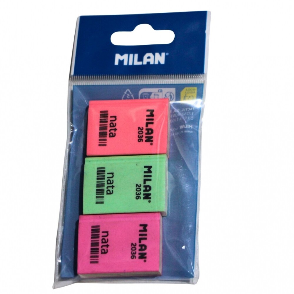 BLISTER MILAN 3 GOMAS NATA BLISTER MILAN 3 GOMAS NATA