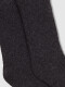 Calcetin Basico Gris Oscuro Melange
