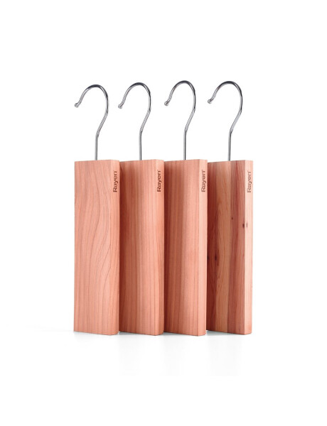 SET 4 PERCHAS DE CEDRO ANTIPOLILLA SET 4 PERCHAS DE CEDRO ANTIPOLILLA