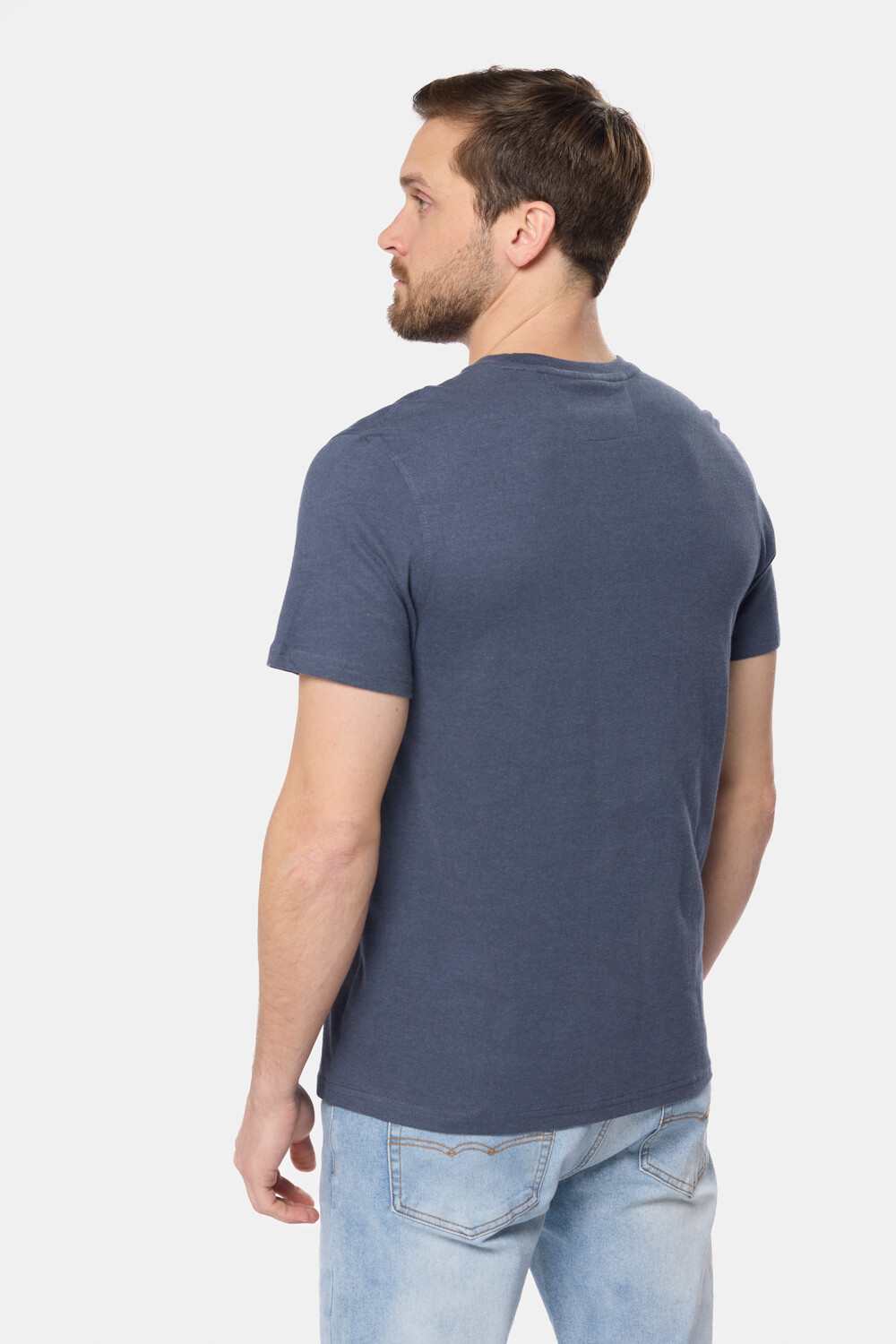 REMERA ESTAMPADA Azul
