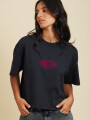T-SHIRT ERIKA RUSTY Negro