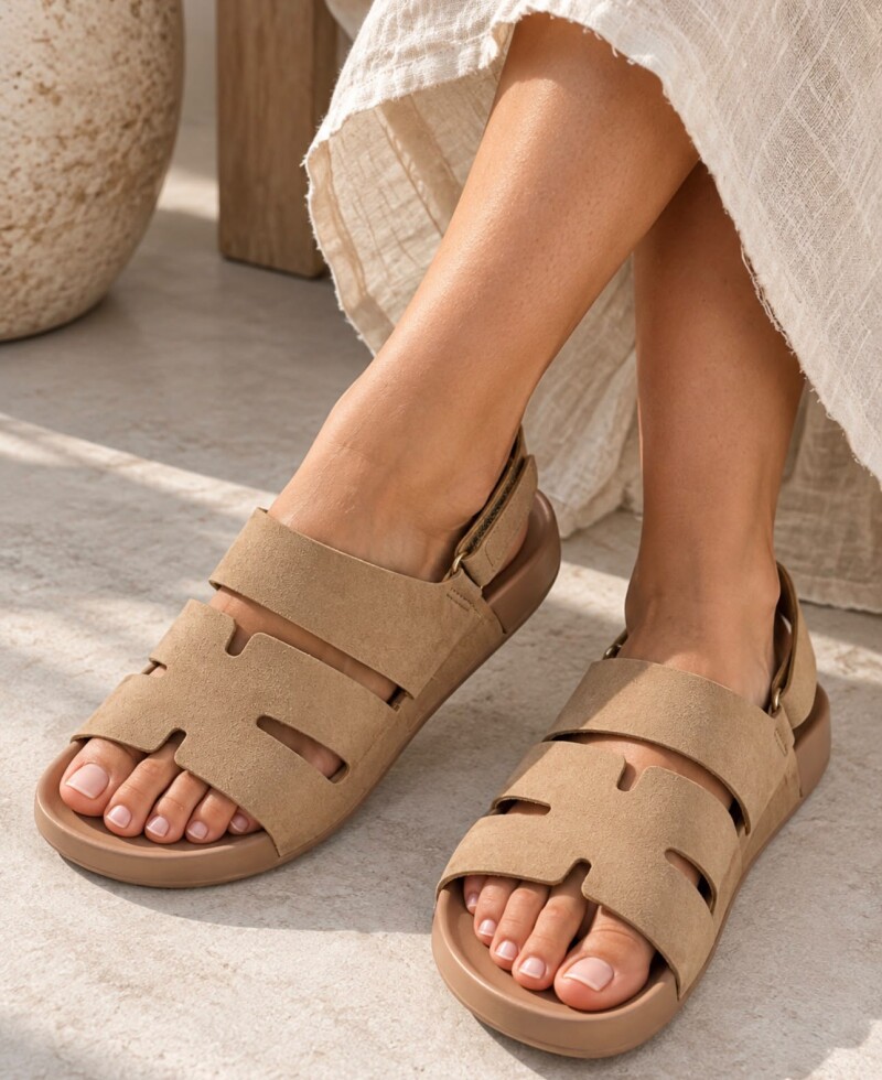 Sandalia Emily beige