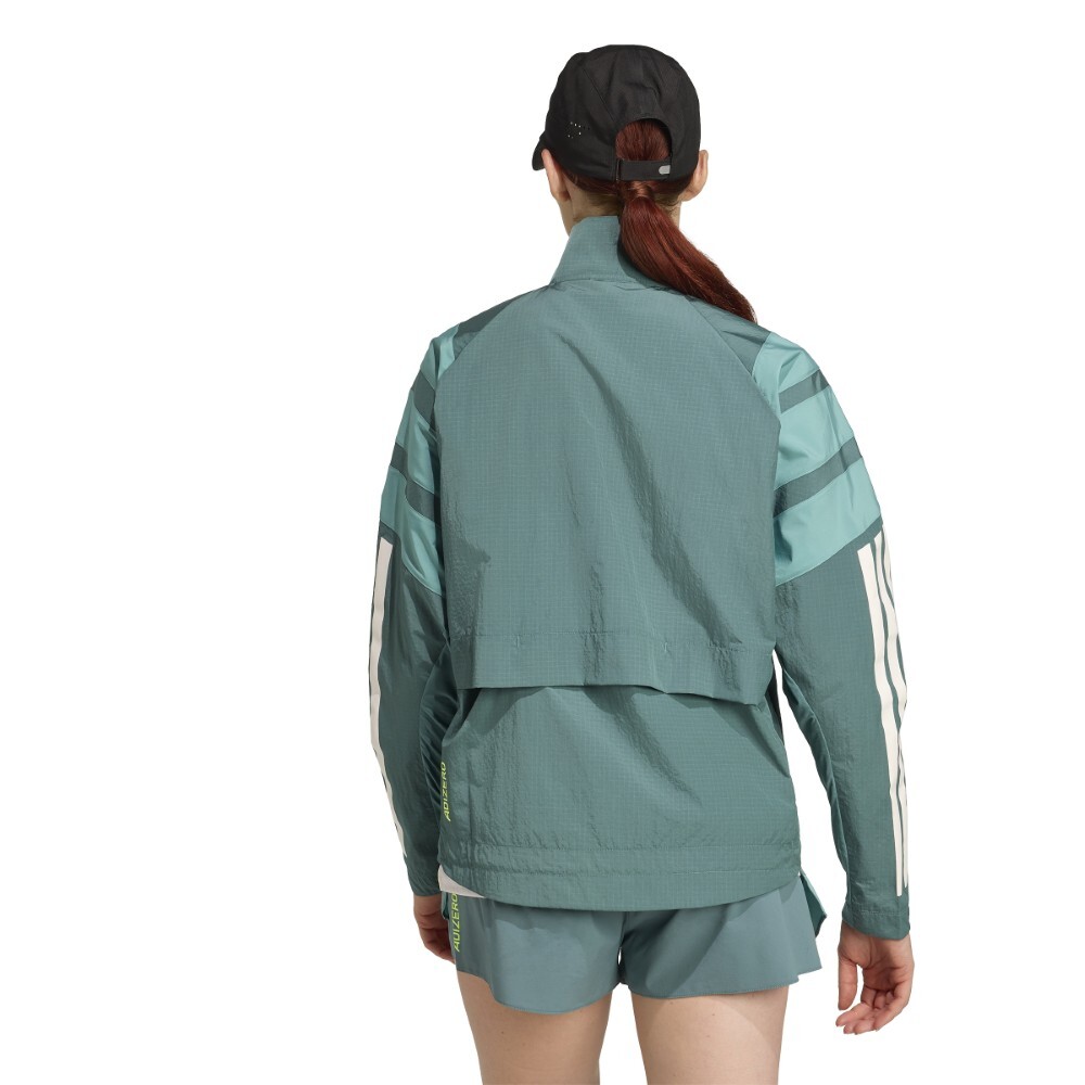 Casaca Running Adizero A Jkt Mujer Green