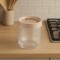 Frasco hermético plástico 600ml CAPPUCCINO